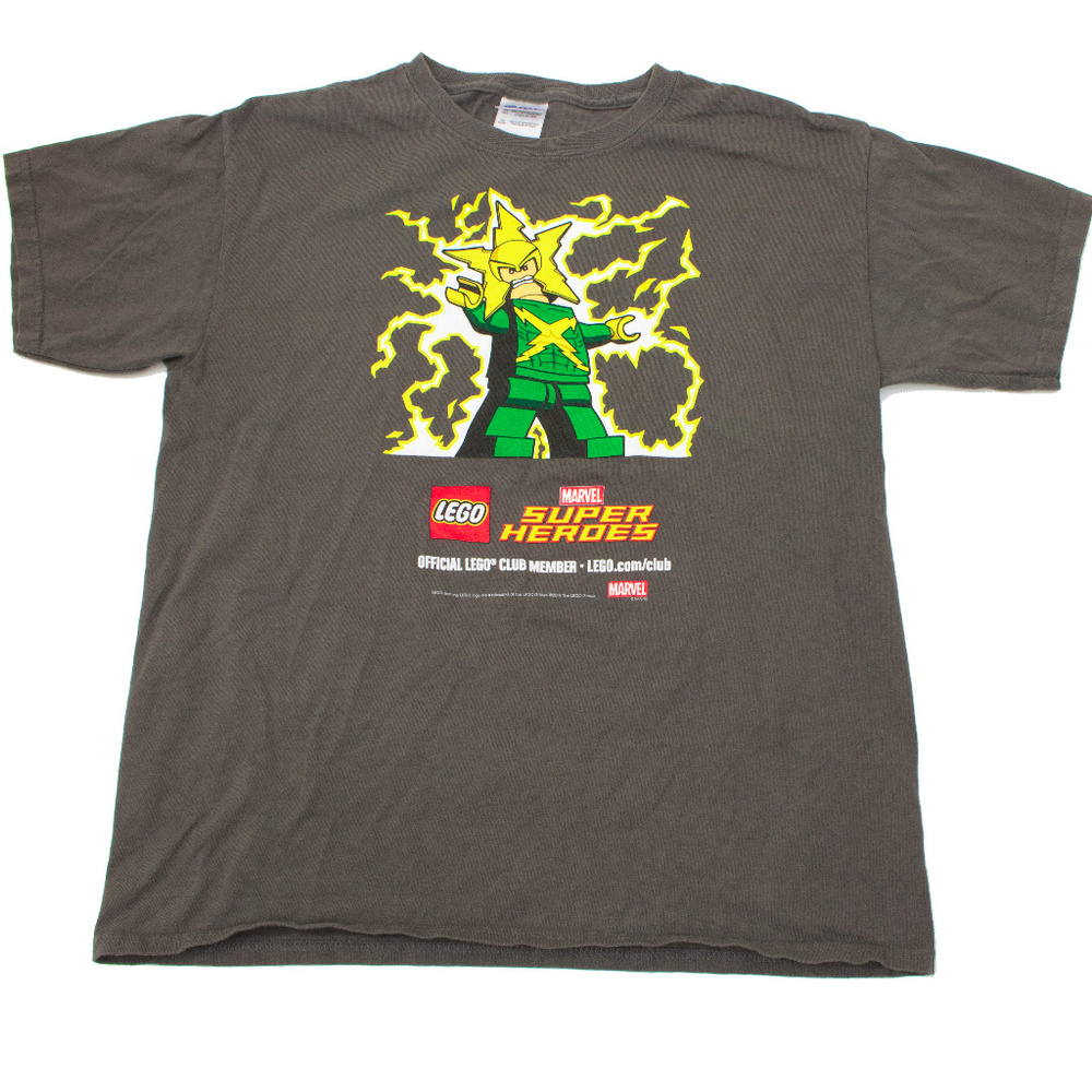 Lego Club Marvel Super Heroes Youth T Shirt Large